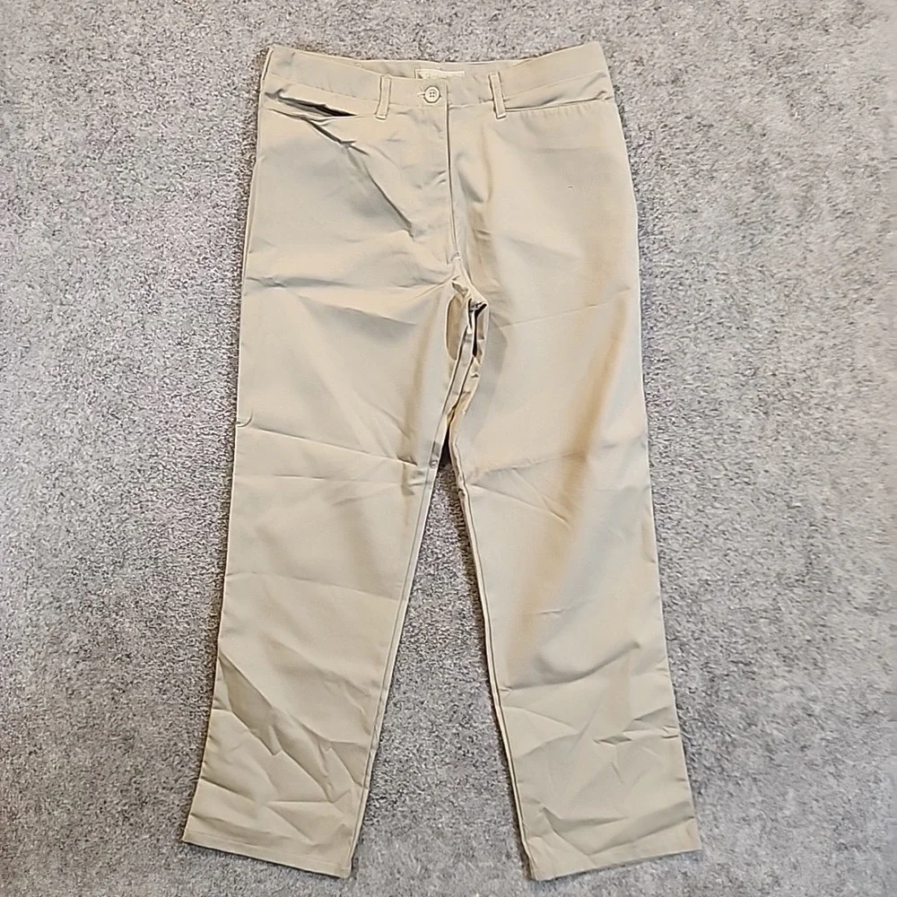 Lot of 3‎ Cintas Susan Fit Work Pants Women's Size 8 SH Beige Flat Front